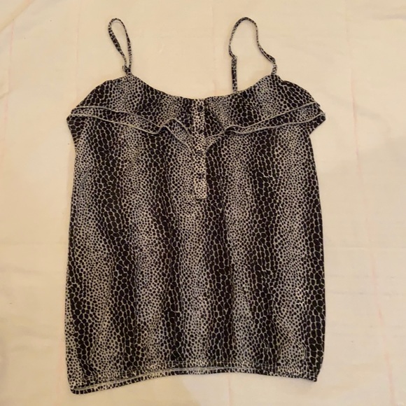 Dynamite Tops - Leopard print tank small